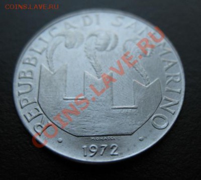 Сан Марино, 1972 г, 100 л, до 07.12 в 21-30 мск - см 72-100а