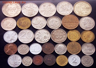 61 зарубежная монета (без повторов). До 19.08_22.00мск - 2