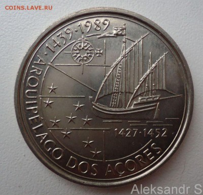 Португалия 100 эскудо 1989 Азорские острова (Азоры) До 26.08 - Азоы1