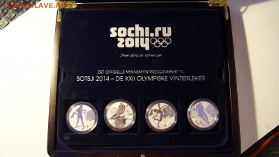 СОЧИ 3 РУБЛЯ 2014г НАБОР В КОРОБКЕ __ШВЕЦИЯ__ Оценка - 88.JPG
