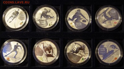 СОЧИ 3 РУБЛЯ 2014г НАБОР В КОРОБКЕ __ШВЕЦИЯ__ Оценка - 93.JPG