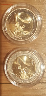 2 евро финляндия 2006 перепутка в unc - 20160819_220122