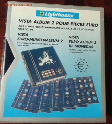Альбом для монет Евро, до 21.00 мск 26.08.2016 - 1