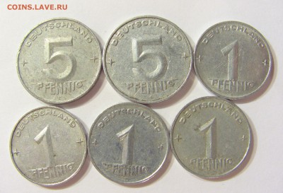 1,5 пфеннигов 1952-53 А,Е ГДР 6 монет 26.08.2016 22:00 МСК - CIMG2915.JPG