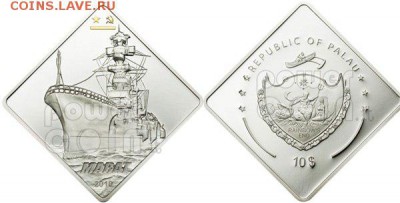 республика палау 10 долларов 2010 год - республика палау 10 долларов 2010 год