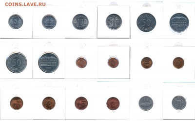 Коллекция 43 монет ИСЛАНДИИ без повторов до 27.08.16 22:20 - Сводный_4