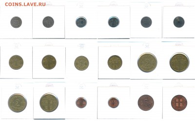 Коллекция 43 монет ИСЛАНДИИ без повторов до 27.08.16 22:20 - Сводный_2