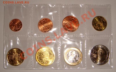 Евро-комплекты, UNC: Австрия, Ирланд., Герм., Нидерл., Люкс. - Aust-08.JPG