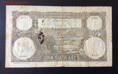 100 лей 1930г Румыния до 21.08-23:00 мск - image