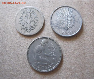 Монеты Германии 1876-1969 гг. (3 шт.) До 23.08.2016 г. - IMG_4911.JPG