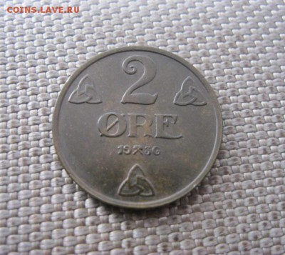 2 Эре 1936 г., Норвегия. Бронза. До 23.08.2016 22.00 мск. - IMG_2683.JPG