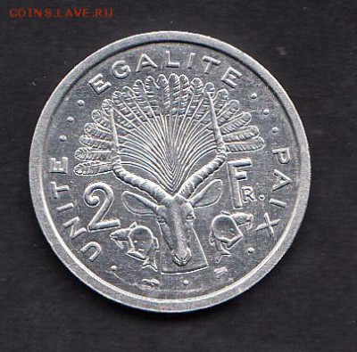 Джибути 1999 2фр до 26 08 - 253а