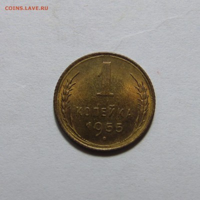 1 копейка 1955 UNC до 25.08.16 22.00 мск - DSC05845 (2).JPG