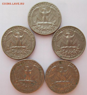 Монеты США оценка - quarter dollar