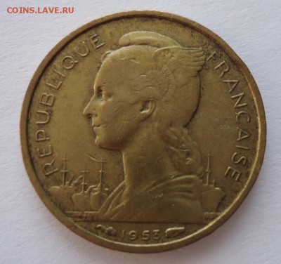 МАДАГАСКАР ФРАНЦУЗСКИЙ 10 ФРАНКОВ 1953 ДО 27.08.16 в 22. - DSC02608.JPG