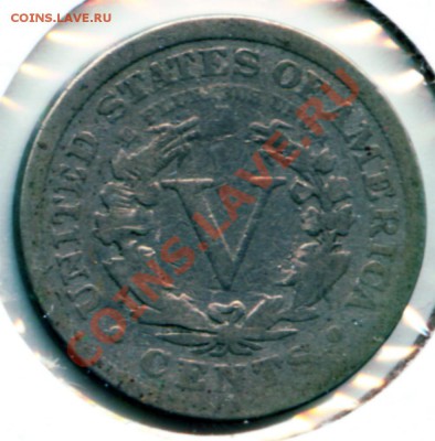 L76 5¢ США 1897 G до 09.12 в 22°° - L76 5c USA 1897 G_1