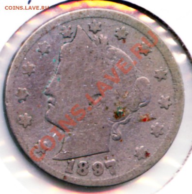 L76 5¢ США 1897 G до 09.12 в 22°° - L76 5c USA 1897 G_2