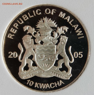 С 1 руб. МАЛАВИ 10 KWACHA 2005г. ЯЩЕР В СЛАБЕ пруф до 29.08 - IMG_2963.JPG