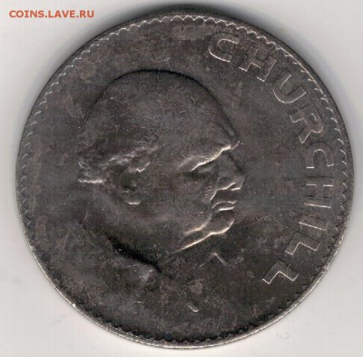 Великобритания крона 1965 Черчилль до 29.08.16 в 22.00мск - 4-вел65а