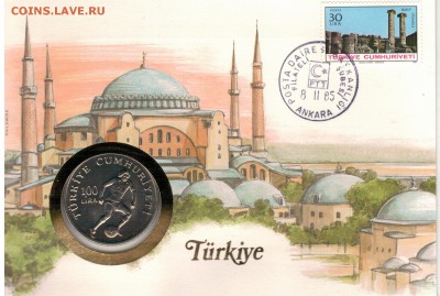 Турция 100 лир 1982 Футбол до 29.08 в 22.00мск (Г257) - 4-тур1