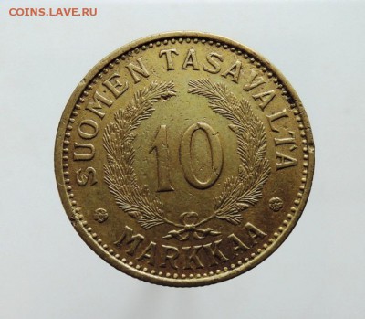 Финляндия 10 марок 1937г. До 29.08.2016г. в 22:00 МСК - DSCN3406.  10 марок.JPG