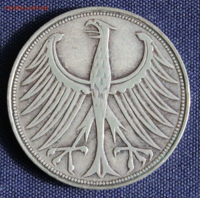 С 1 руб. ГЕРМАНИЯ 5 марк 1951г. "D"до 31.08 в 22-00 - IMG_2895.JPG