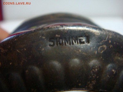 Солонка мельхиор ТРИ эмальки СССР Мстера 5юммет - DSC04912.JPG