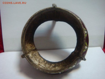 Солонка мельхиор ТРИ эмальки СССР Мстера 5юммет - DSC04910.JPG