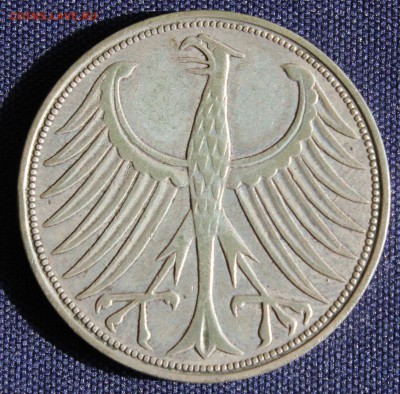 С 1 руб. ГЕРМАНИЯ 5 марк 1951г. "G"до 1.09 в 22-00 - IMG_2900.JPG