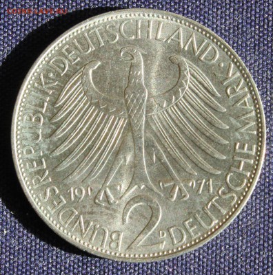 С 1 руб. ФРГ 2 марк 1971г. "D" МАКС ПЛАНК  до 1.09 в 22-00 - IMG_2953.JPG