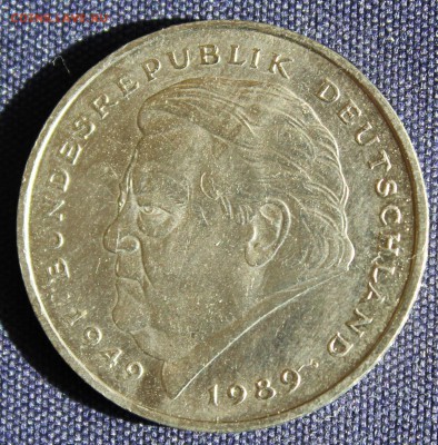С 1 руб. ФРГ 2 марк 1990г. "D" ФРАНЦ ЙОЗЕФ ШТРАУС  до 1.09 - IMG_2941.JPG