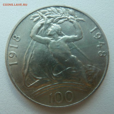 ЧЕХОСЛОВАКИЯ 100 КРОН 1948 НЕЗАВИСИМОСТЬ до 29.08.16 22:00 - P1270194.JPG