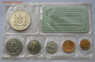 ФИДЖИ официальный набор 1969. 7 монет(от 1цента до 1доллара) - 042.JPG