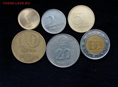 6 монет Венгрии,до 29.08. - tCLo7iw7VB0