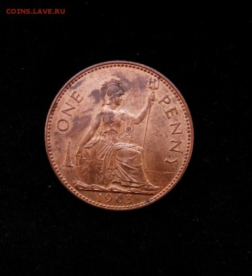1 пенни 1963,Великобритании,до 29.08. - JEVKxXdVDhY