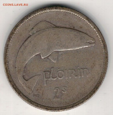 Ag ИРЛАНДИЯ ФЛОРИН 1939 ЛОСОСЬ ДО 01.09 В 22.00МСК (Б970) - 5-ир1