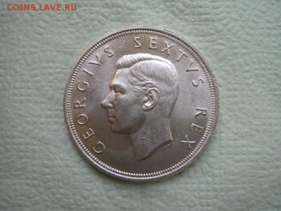 5 шиллингов Юж. Африка 1952 г. 28,28 гр.  до 29.08.16 - IMG_4247.JPG