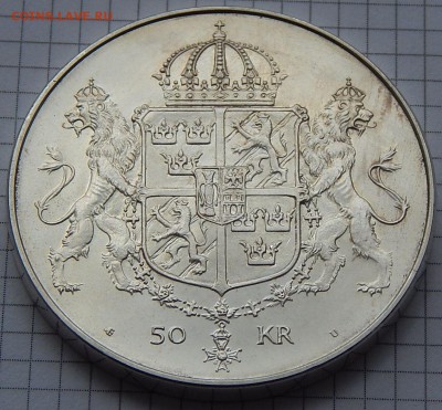 Швеция 50 крон 1976 Свадьба, до 04.09.16 в 22:00 МСК - 4129