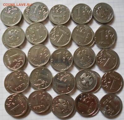 1 рубль 2009 м. (магнит) 100 штук    до.29.08.16 - 1р09м.маг 002.JPG