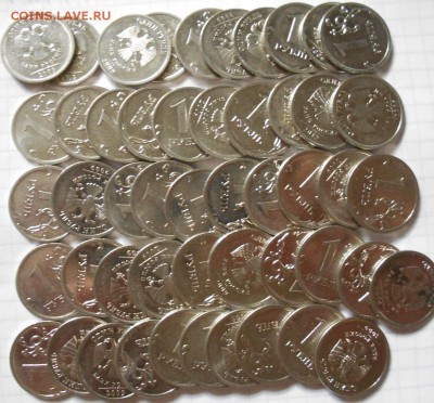 1 рубль 2009 м. (магнит) 100 штук    до.29.08.16 - 1р09м.маг 004.JPG