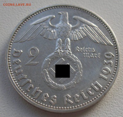 2 марки 1939 двор J , Гинденбург до 31 августа - IMG_0728.JPG