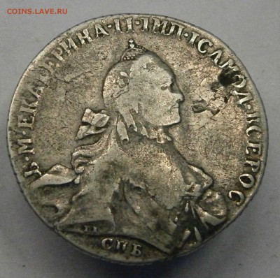 Рубль 1764 СПБ СА. На подлинность и оценку. - P8310001.JPG