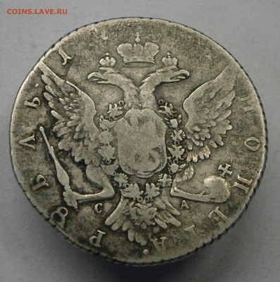 Рубль 1764 СПБ СА. На подлинность и оценку. - P8310004.JPG