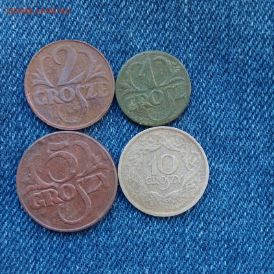 1,2,5 и 10 грошей 1923 Польша,до 04.09. - uq160x6yIb8