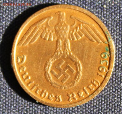 С 1 руб. III-й РЕЙХ 1 пфенниг 1939г."D" БРОНЗА  до 5.09 в 22 - IMG_3001.JPG