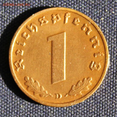 С 1 руб. III-й РЕЙХ 1 пфенниг 1939г."D" БРОНЗА  до 5.09 в 22 - IMG_3000.JPG
