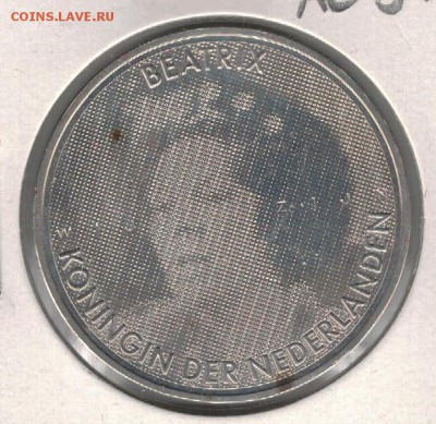 Ag Нидерланды 10€ 2005 Серебряный юбилей 05.09 в 22ч (Г142) - 5-н2005