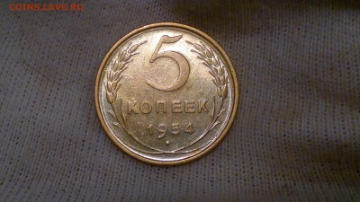 5 копеек 1954 отличная старт 31.08.16 - 2016-08-31-551