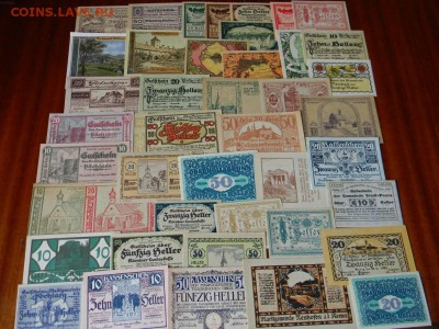 Коллекция стариннных Нотгельдов Австрии: 100 банкнот - DSCN5371.JPG