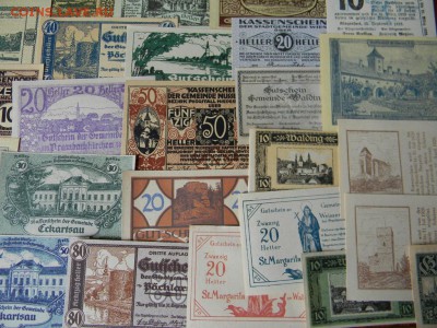 Коллекция стариннных Нотгельдов Австрии: 100 банкнот - DSCN5375.JPG